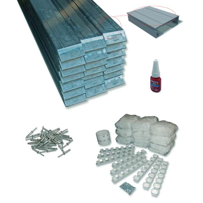 Set pianale 21 doghe 6mm